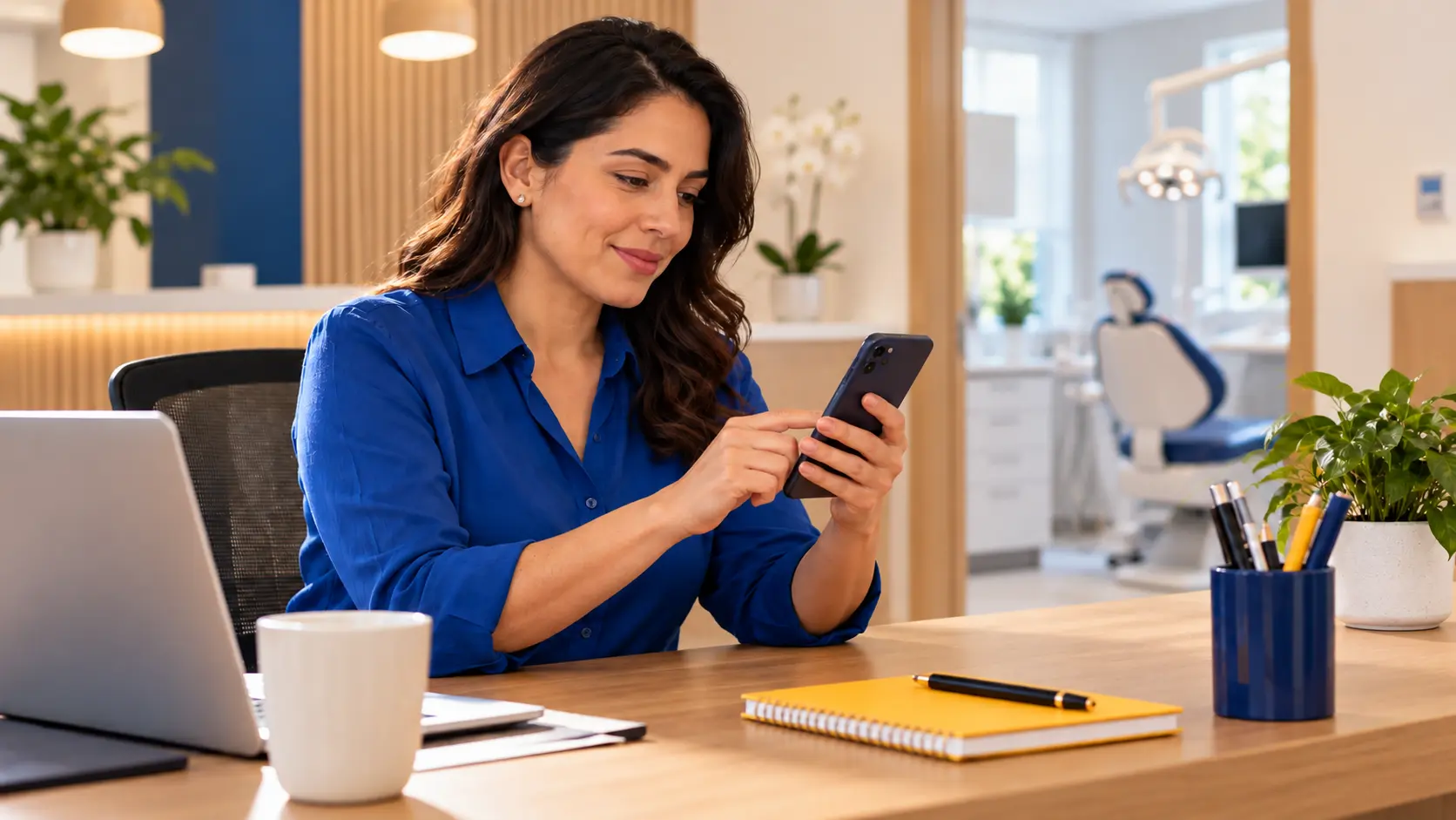 Google Maps for dentists visibility review for a dental practice